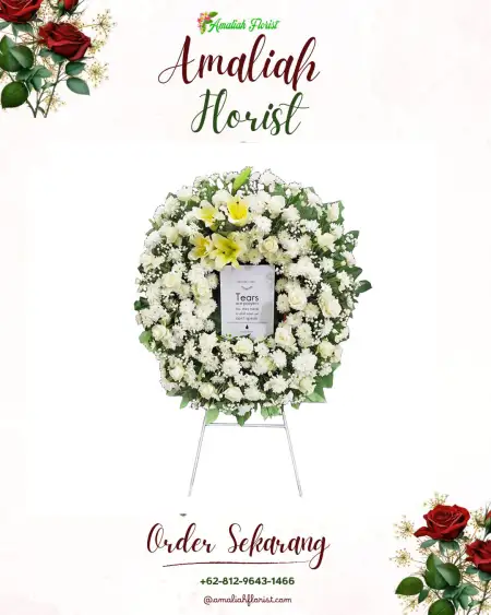 Krans Bunga Duka Candi Jaya